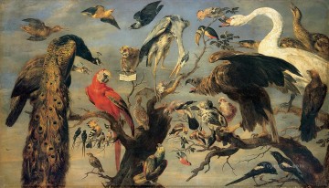 Frans Snyders Concierto de pájaros Pinturas al óleo